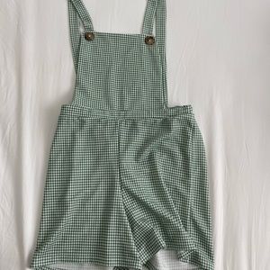 Nasty Gal Gingham Jump Suit
